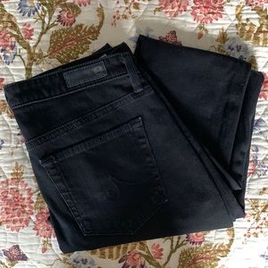 AG The Prima Mid-Rise Denim Dark Wash Size 27R
